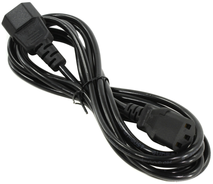 Кабель питания соединительный IEC C13-IEC C14 - 0.6 м